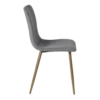 Foto 3 | Sillas de Comedor de 4 Piezas Homemake Scargill Gris