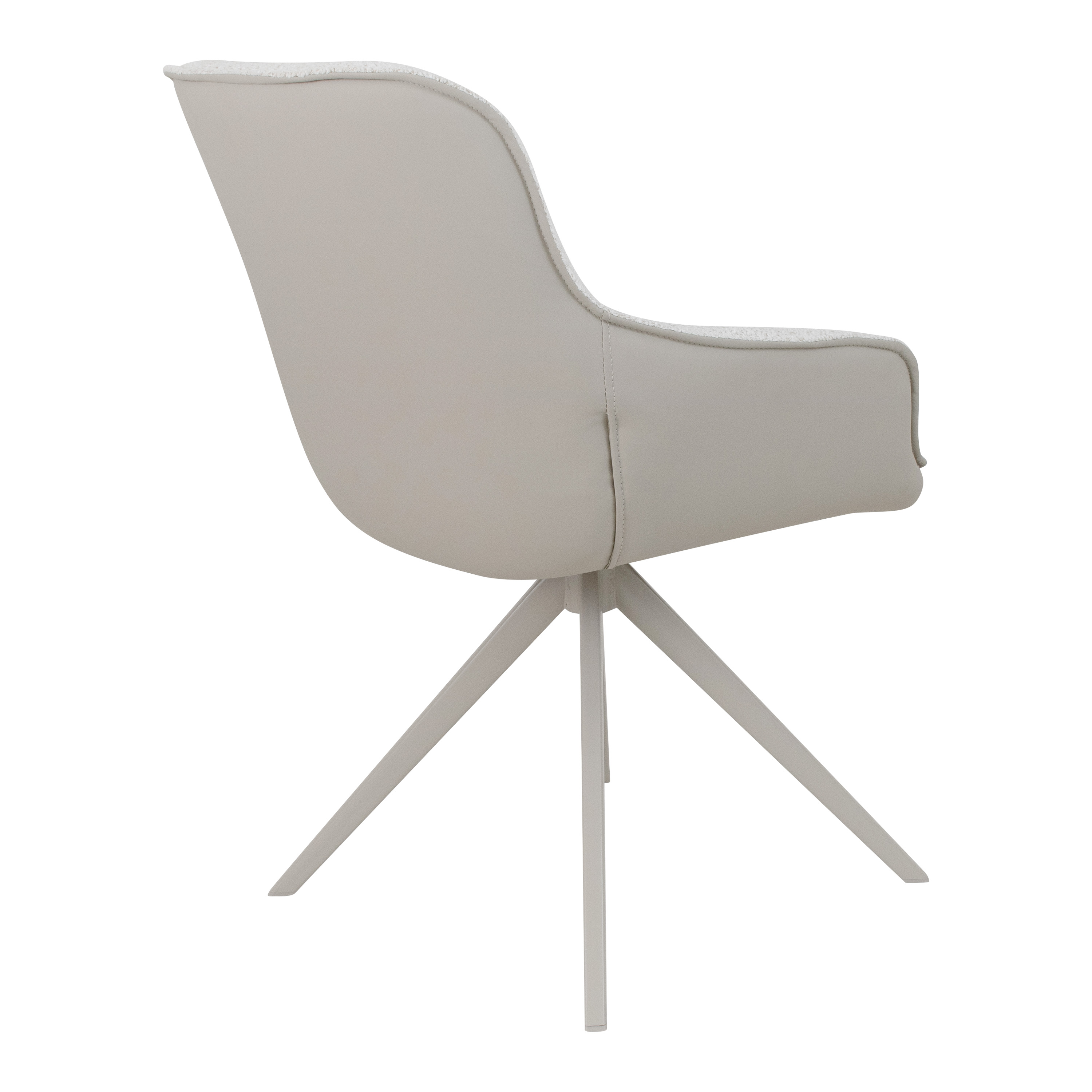 Foto 6 pulgar | Silla Giratoria Easy Living Ricci Beige