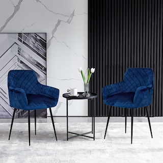 Foto 3 | Set De 2 Sillas Velvet Modernas Para Comedor Marca Gravita