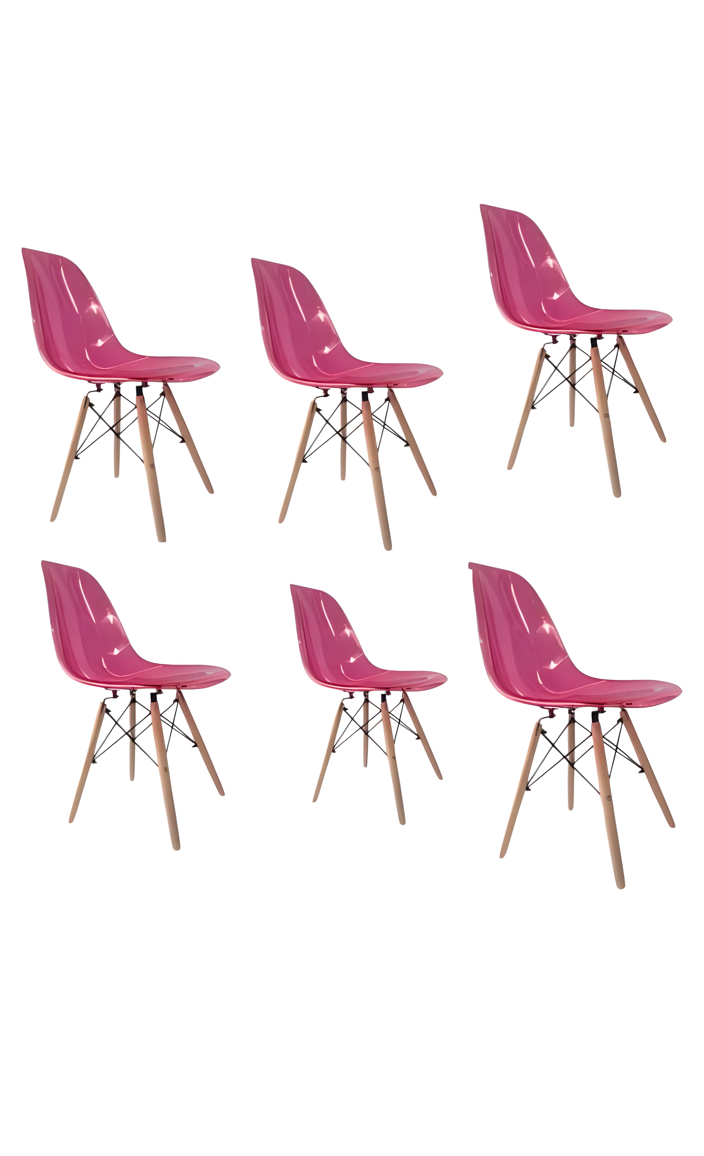 Foto 1 | Silla INM Eames  Rosa