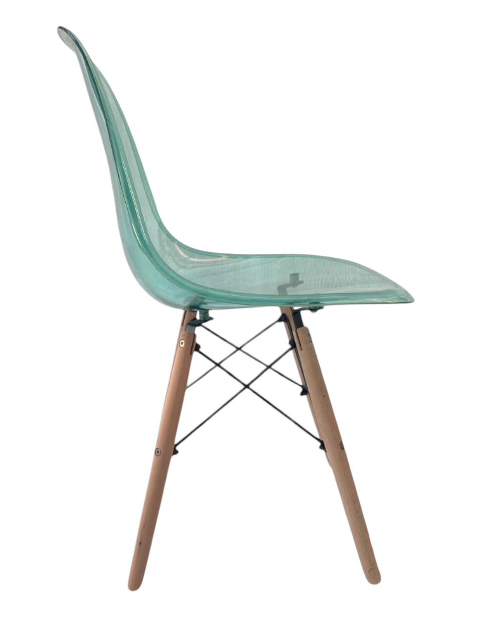 Foto 3 | Silla Azul Transaparente Eames 6pz