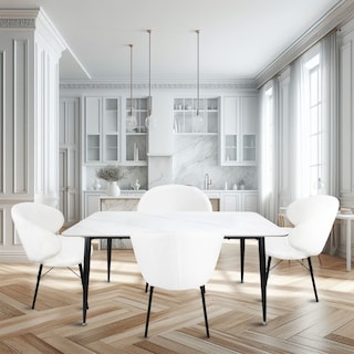 Foto 3 | Mesa De Comedor 160 Sora 1326 Blanco