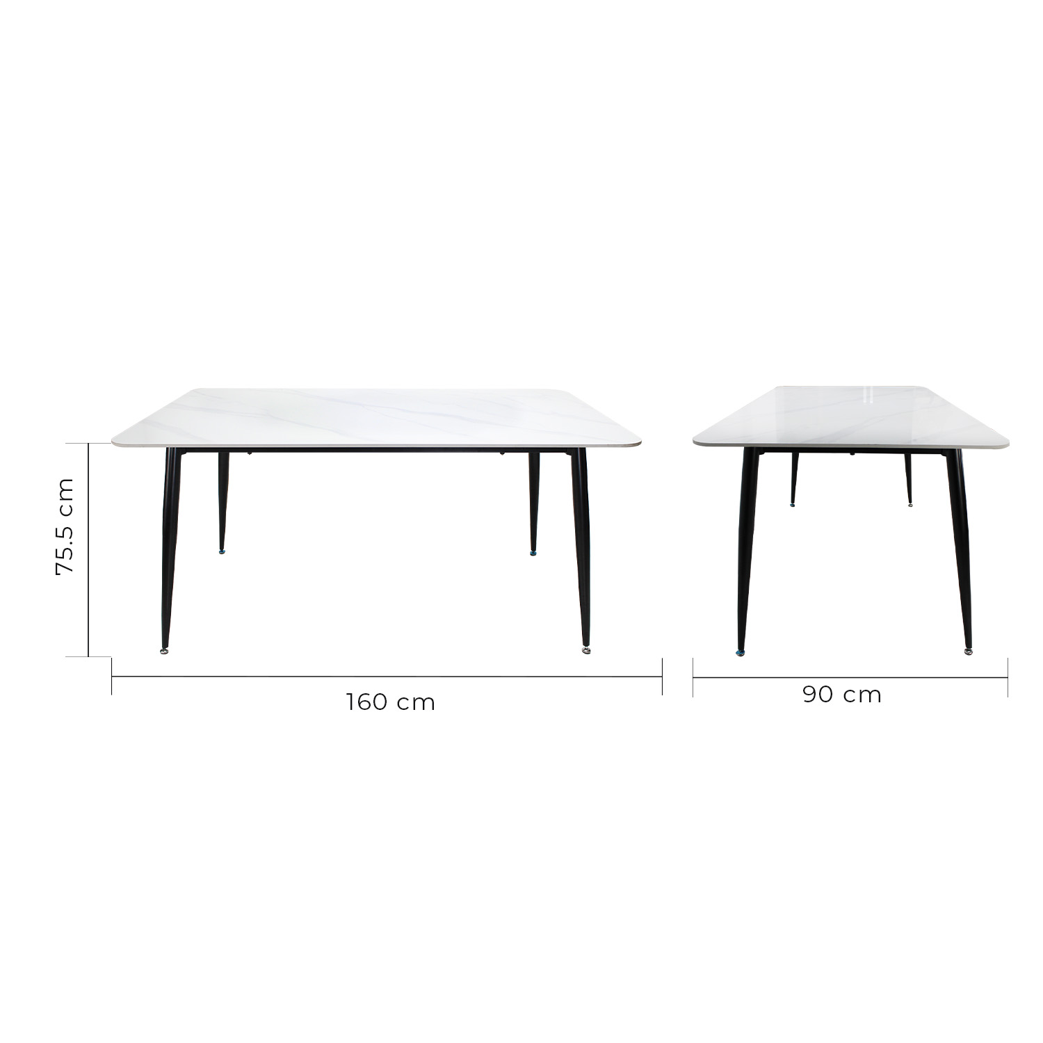 Foto 5 pulgar | Mesa De Comedor 160 Sora 1326 Blanco