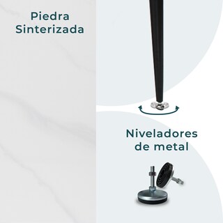 Foto 5 | Mesa De Comedor 160 Sora 1326 Blanco