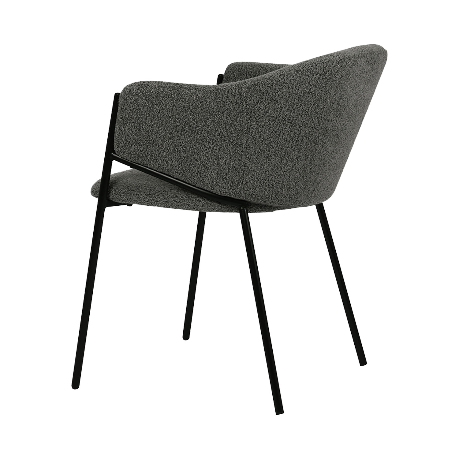 Foto 3 pulgar | Silla de Comedor Mundo In Muebles Gris