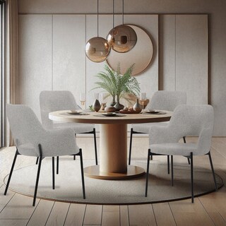 Foto 3 | Silla de Comedor Blanca