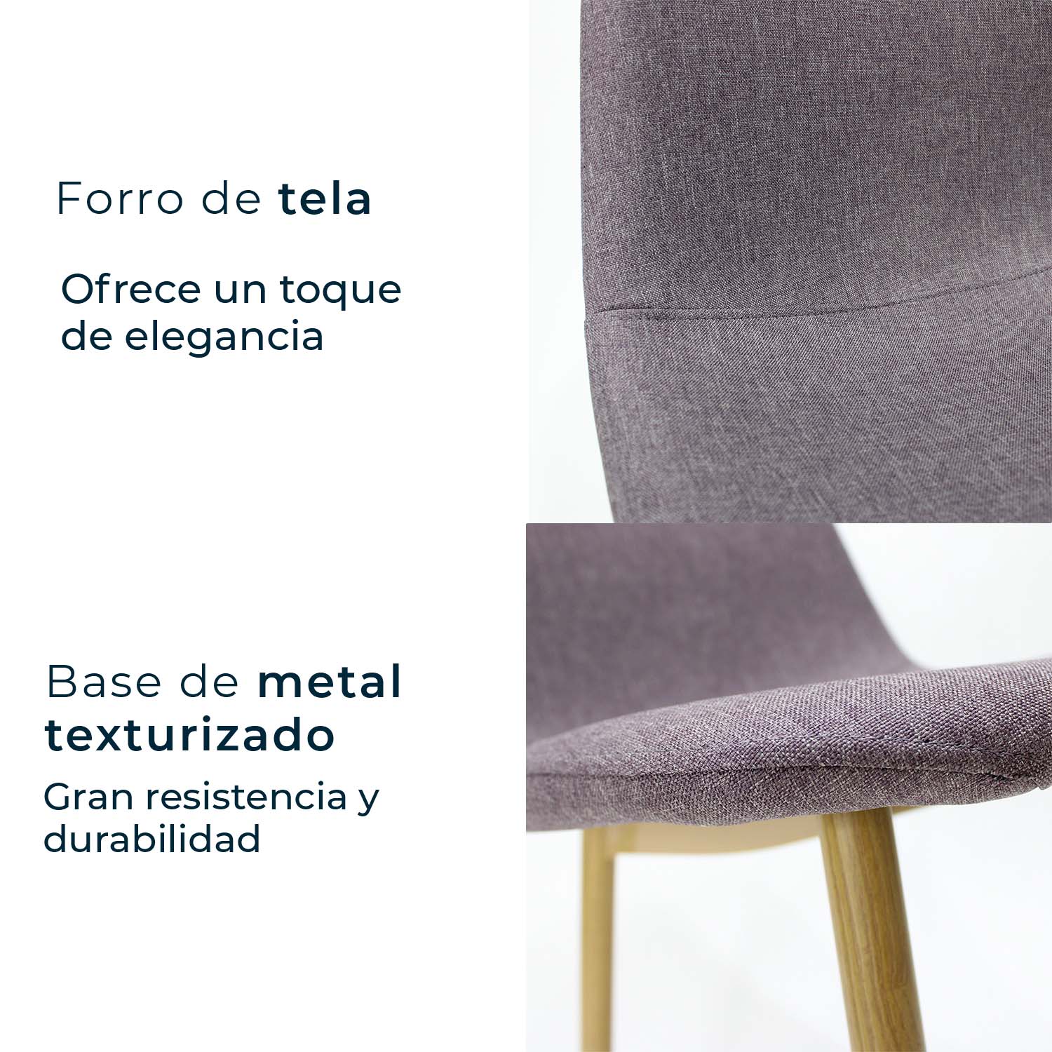 Foto 5 pulgar | Silla Mundo In Muebles Gris