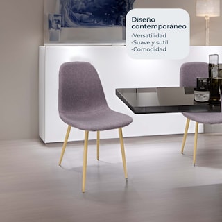 Foto 6 | Silla Mundo In Muebles Gris