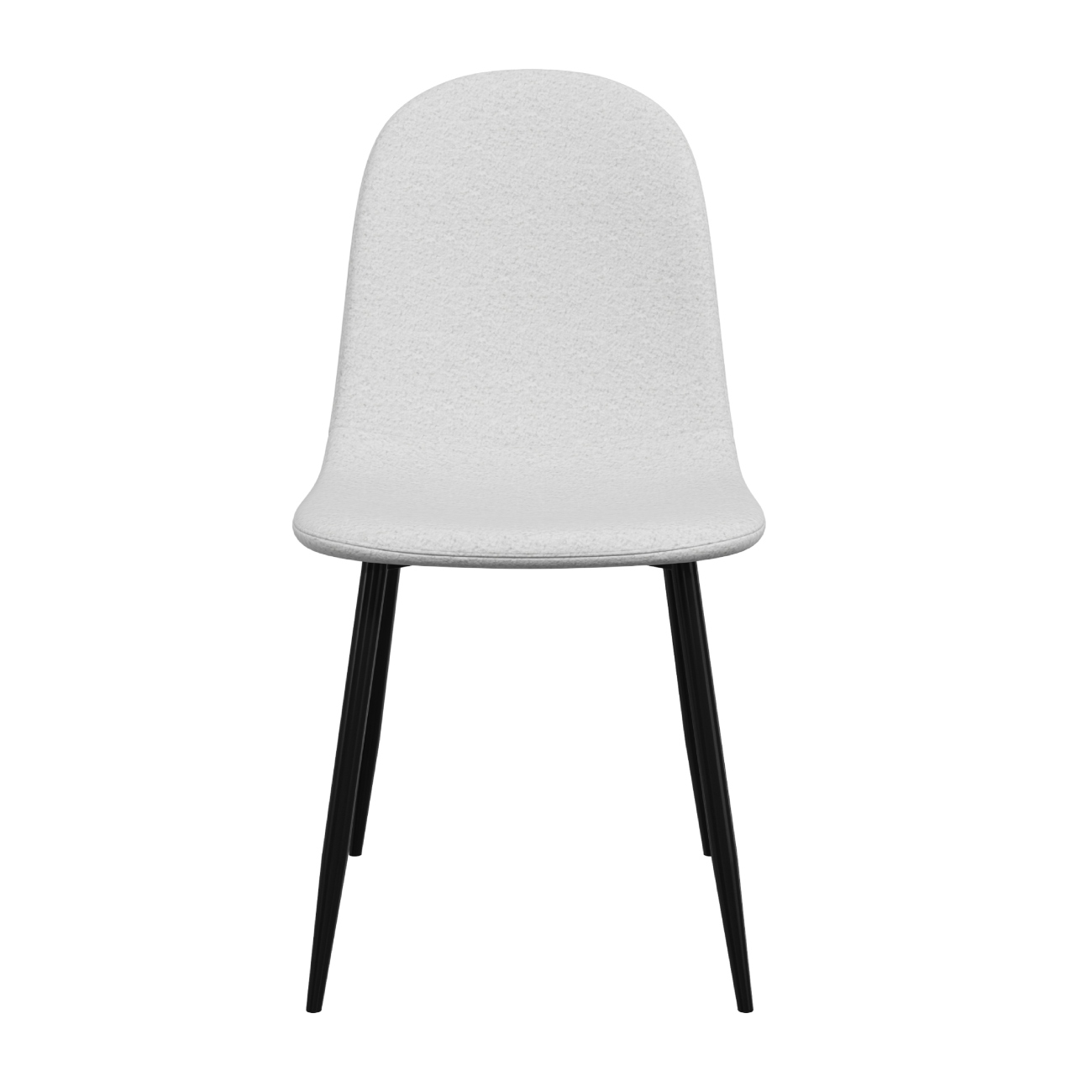 Foto 1 | Silla de Comedor Alterego Bouclé Blanco