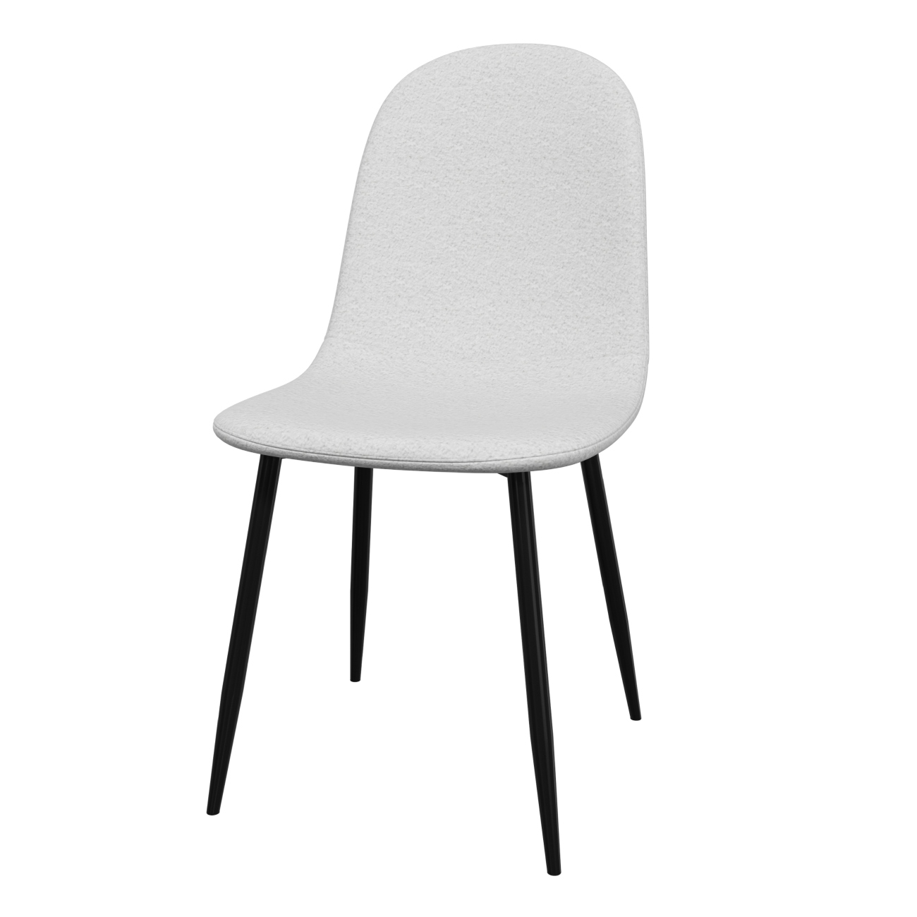 Foto 2 | Silla de Comedor Alterego Bouclé Blanco