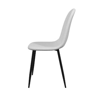 Foto 3 | Silla de Comedor Alterego Bouclé Blanco