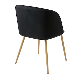 Foto 3 | Silla de Comedor en Terciopelo Alterego Negro