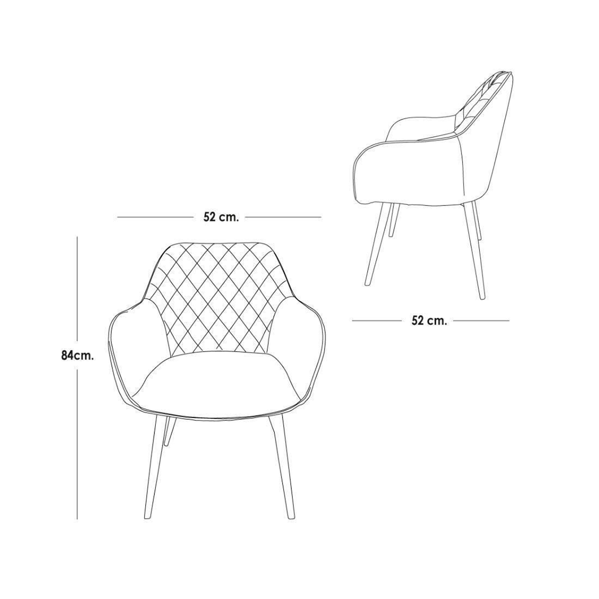 Foto 2 | Paquete De 2 Sillas Para Comedor Ilios Innova Tokio Azul