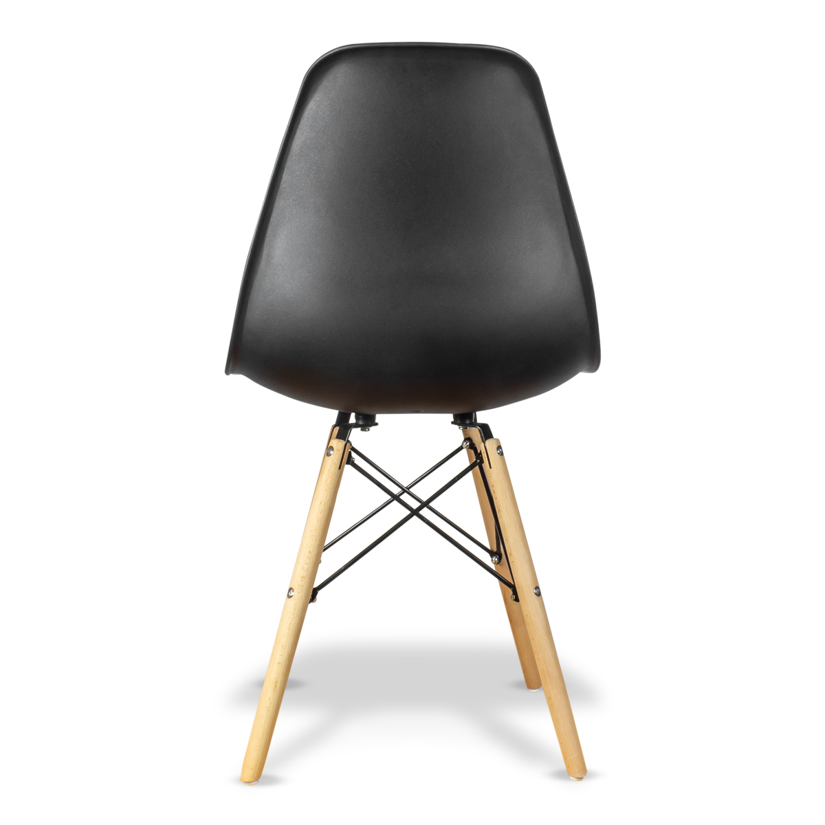 Foto 7 | Set de 4 Sillas Eames Steelpro Negras