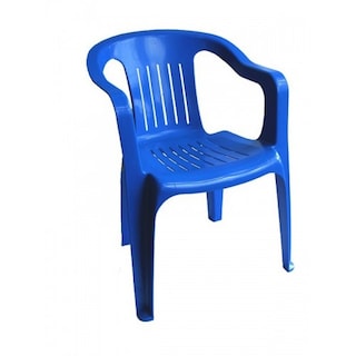 Foto 1 | Silla Plástica Brexia Color Azul Mod Pda025a-003 Duna