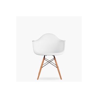 Foto 1 | Sillón Eames Replica Polipropileno Blanco 140kg - Venta Internacional.