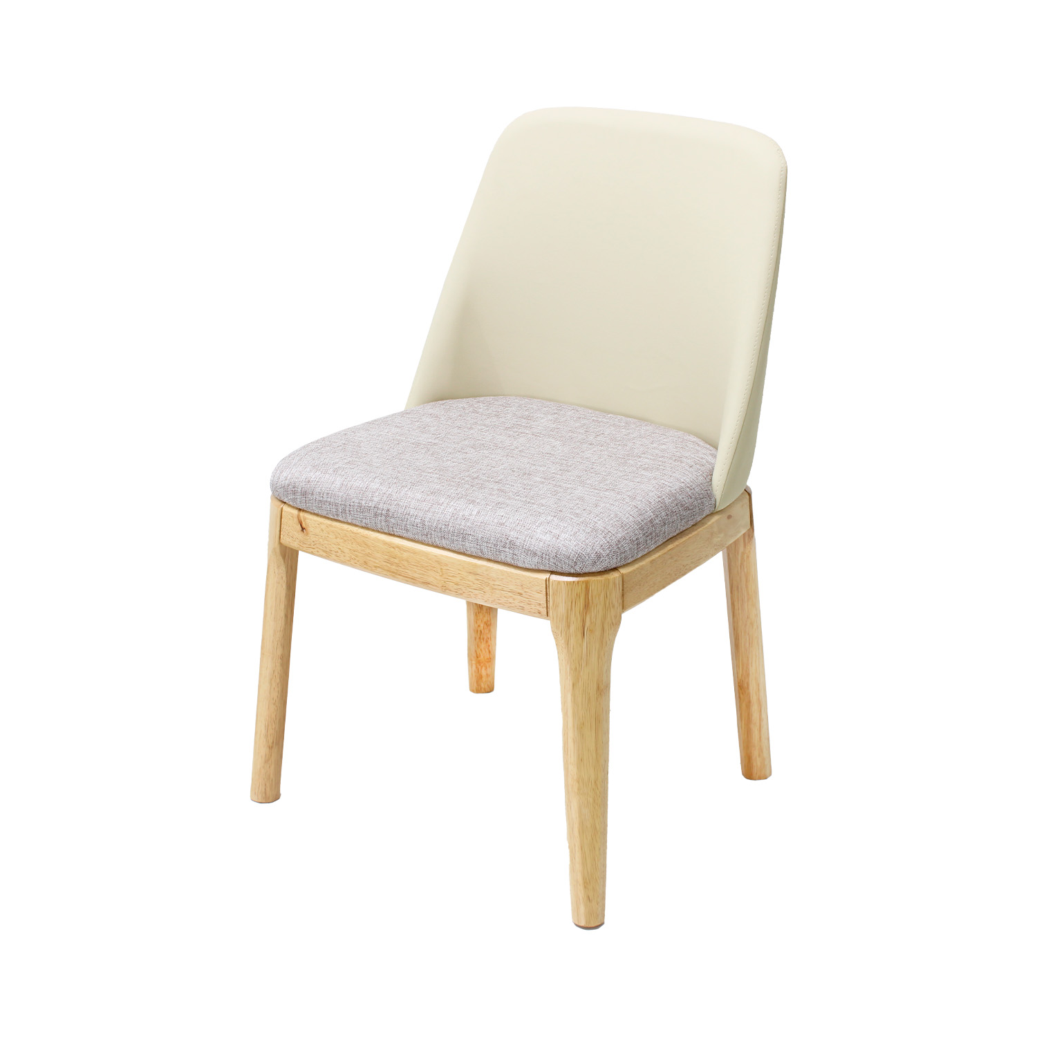 Set De 2 Sillas De Hogar Peniche 2207 Beige