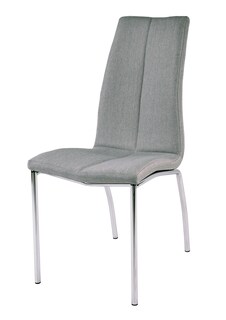 Foto 1 | Silla Lili Tela Gris