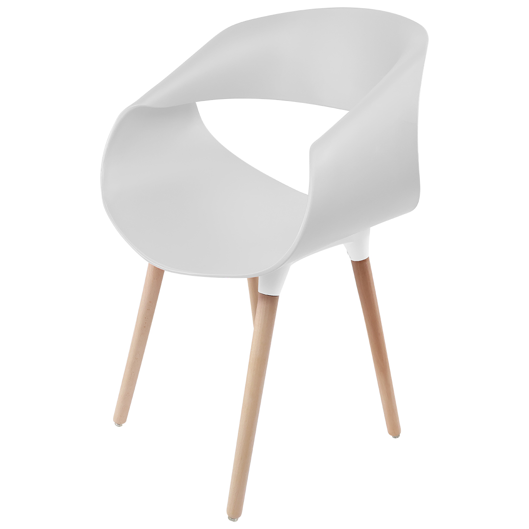 Foto 1 | Silla Nórdica Blanca Pc030