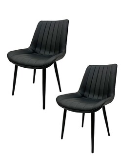 Foto 3 | Set De 2 Sillas Para Comedor Mobi Ava Negro