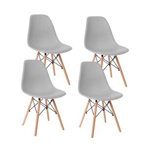 Foto 1 | Set De 4 Sillas Estilo Eames Comedor Moderna Komfort