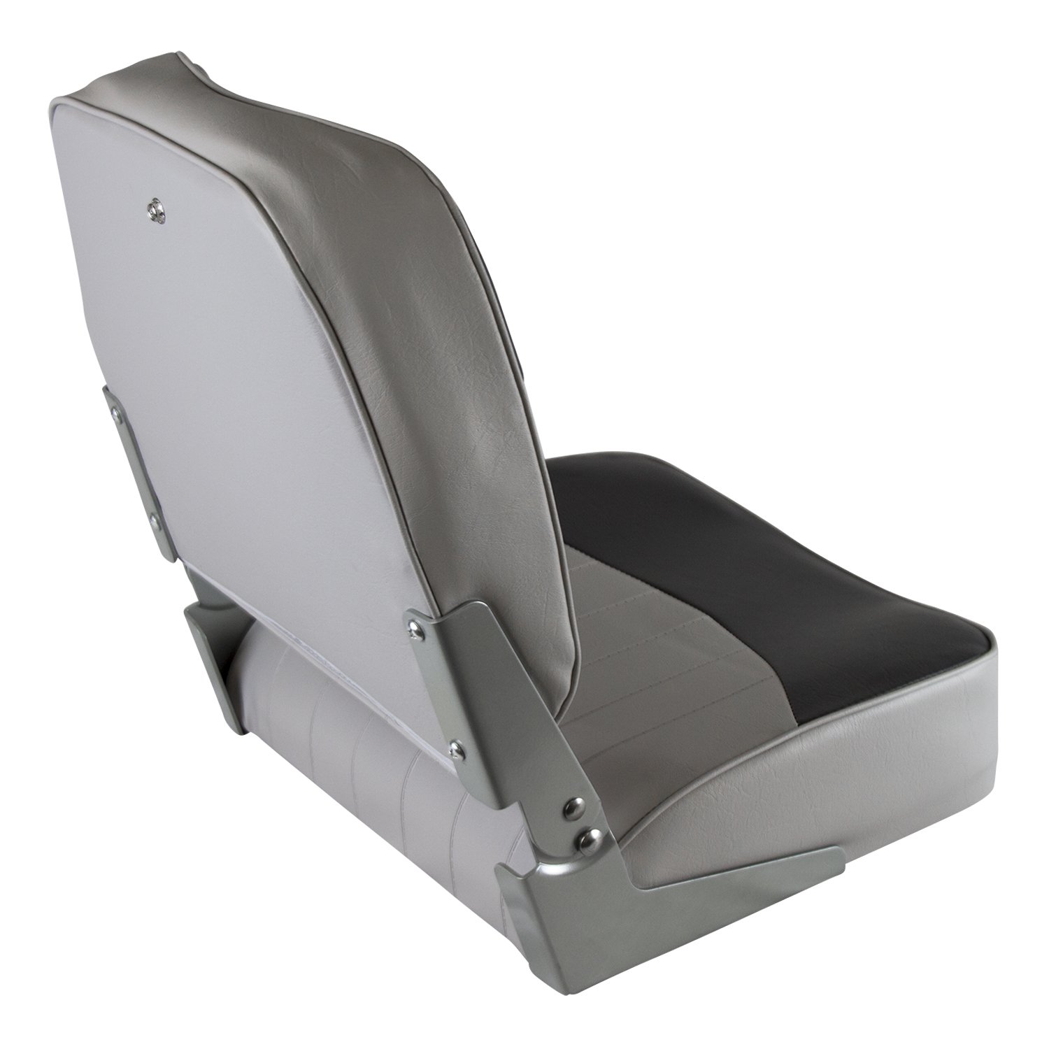 Foto 3 pulgar | Asiento De Barco Wise 8wd734pls-664 Estándar Con Respaldo Bajo Gris Y Carbón - Venta Internacional.