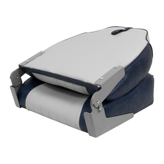 Foto 3 | Asiento Para Barco Wise 8wd640pls-660, Estilo Lund, Respaldo Alto, Gris Y Azul Marino - Venta Internacional.