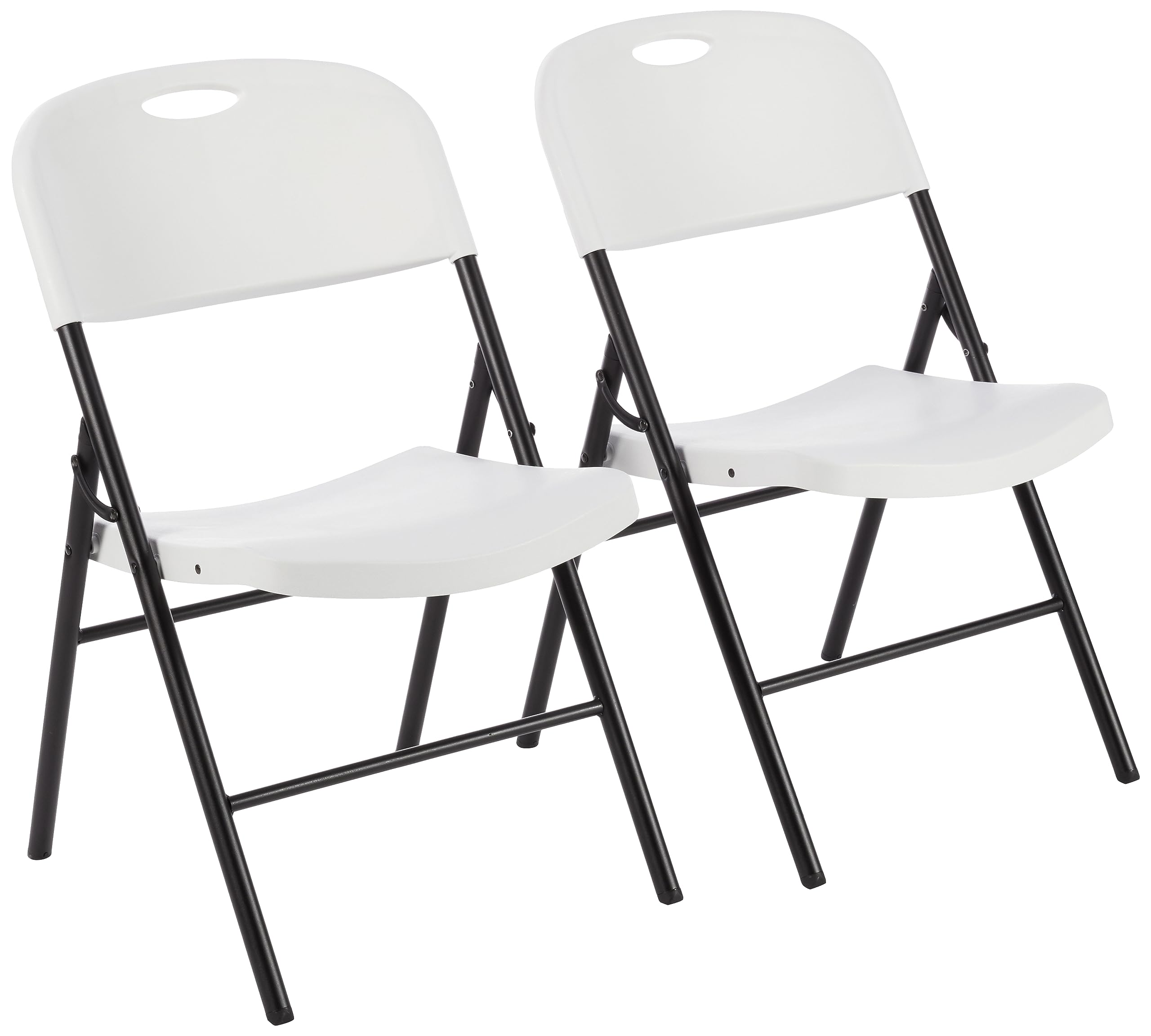 Foto 1 | Silla Plegable Amazon Basics, Portátil, Plegable, De Plástico, Paquete De 2 - Venta Internacional.
