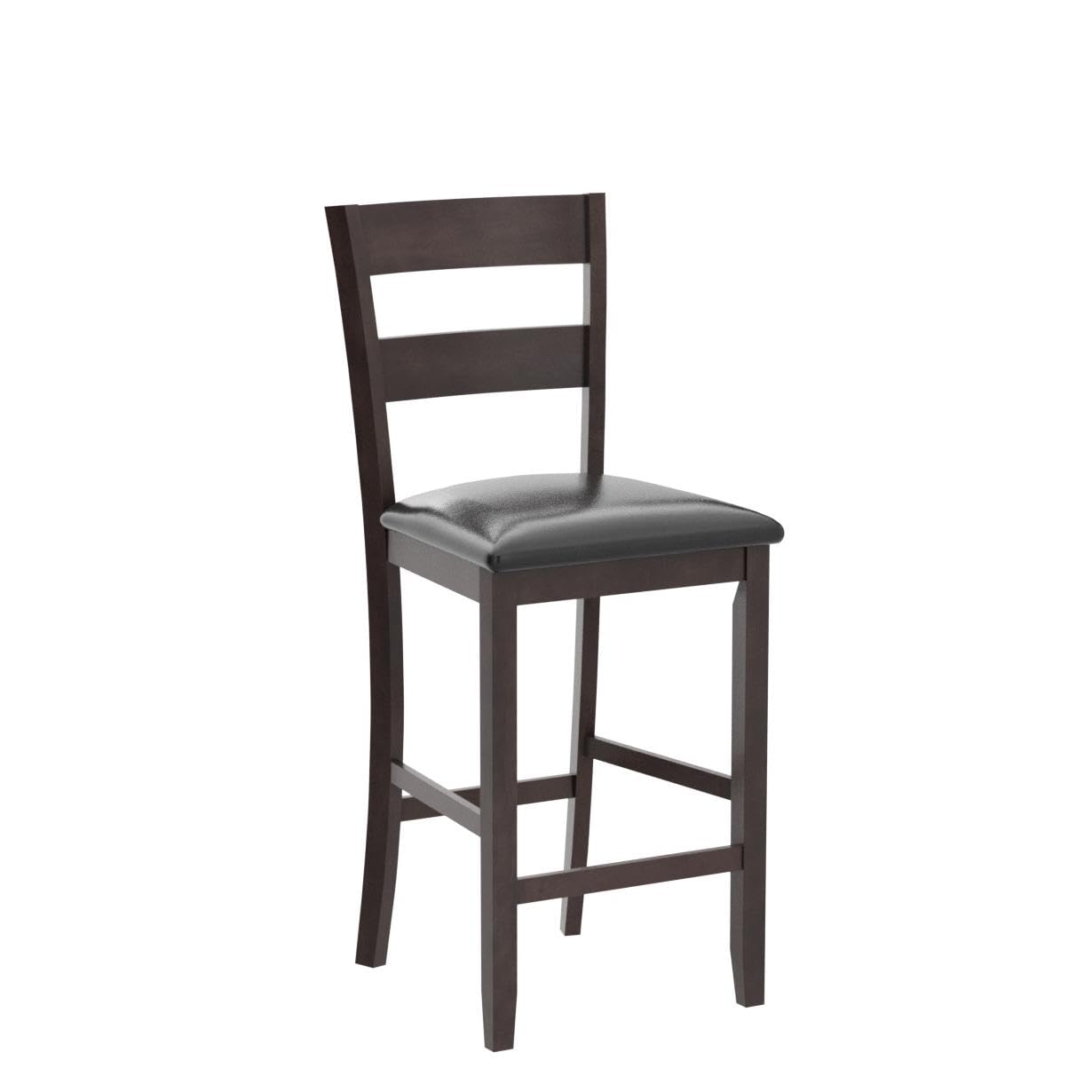 Foto 4 | Juego De 4 Taburetes De Bar Costway, Altura De Mostrador De 64 Cm Con Asiento Acolchado - Venta Internacional.