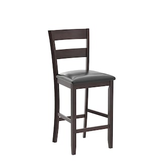 Foto 4 | Juego De 4 Taburetes De Bar Costway, Altura De Mostrador De 64 Cm Con Asiento Acolchado - Venta Internacional.