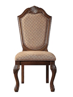 Foto 1 | Silla Auxiliar Chateau De Ville De Acme Furniture, Juego De 2 Unidades De Tela - Venta Internacional.