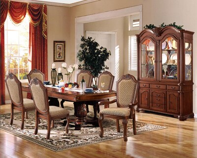 Foto 6 | Silla Auxiliar Chateau De Ville De Acme Furniture, Juego De 2 Unidades De Tela - Venta Internacional.