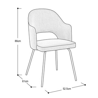 Foto 4 | Silla Ronie Gris