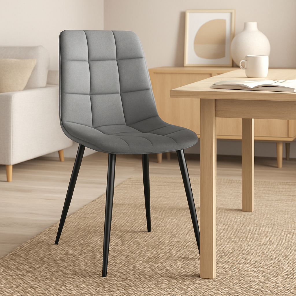 Foto 4 | Silla Ocasional Osiel Pu Gris