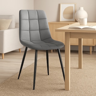 Foto 4 | Silla Ocasional Osiel Pu Gris