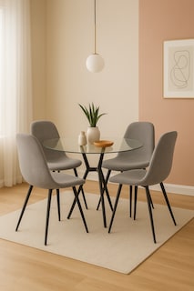 Foto 5 | Silla Eliana Gris