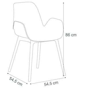 Foto 4 | Silla Eva Negra Pvc