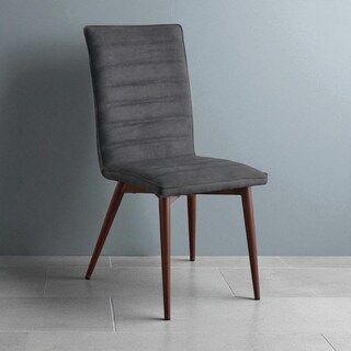 Foto 2 | Silla Edy Tela Gris Metal/madera