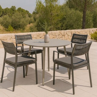 Foto 5 | Silla de Pvc Terzetto Gris