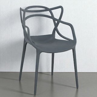 Foto 3 | Silla de Pvc Terzetto Gris