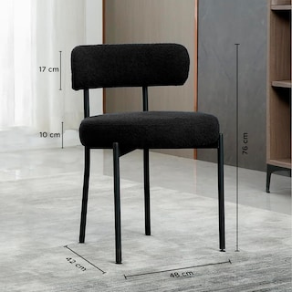 Foto 5 | Ser De Sillas Vintage Modena Negro
