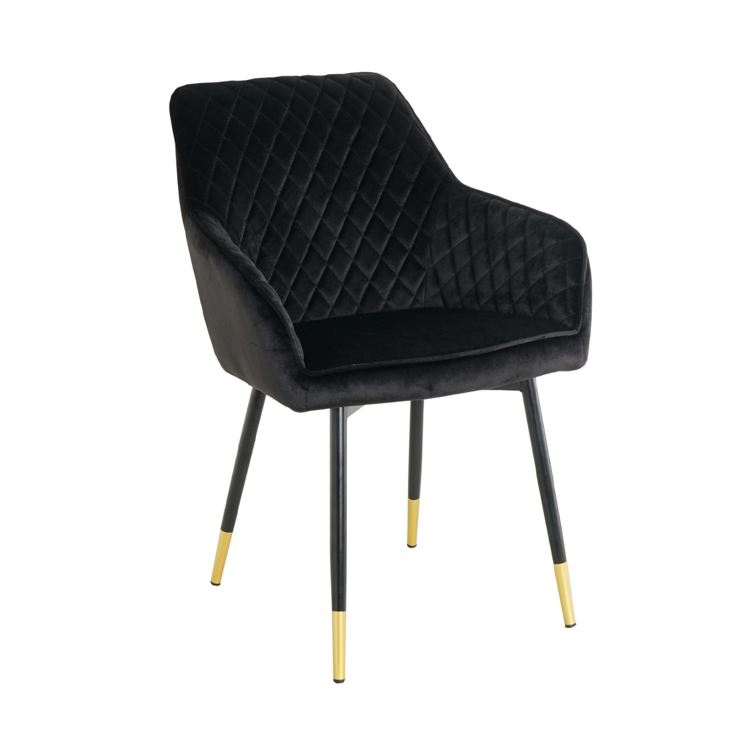 Foto 2 pulgar | Silla Ivana Velvet Negro