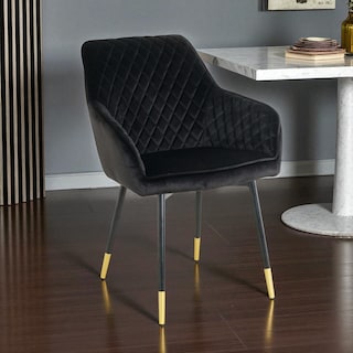 Foto 4 | Silla Ivana Velvet Negro