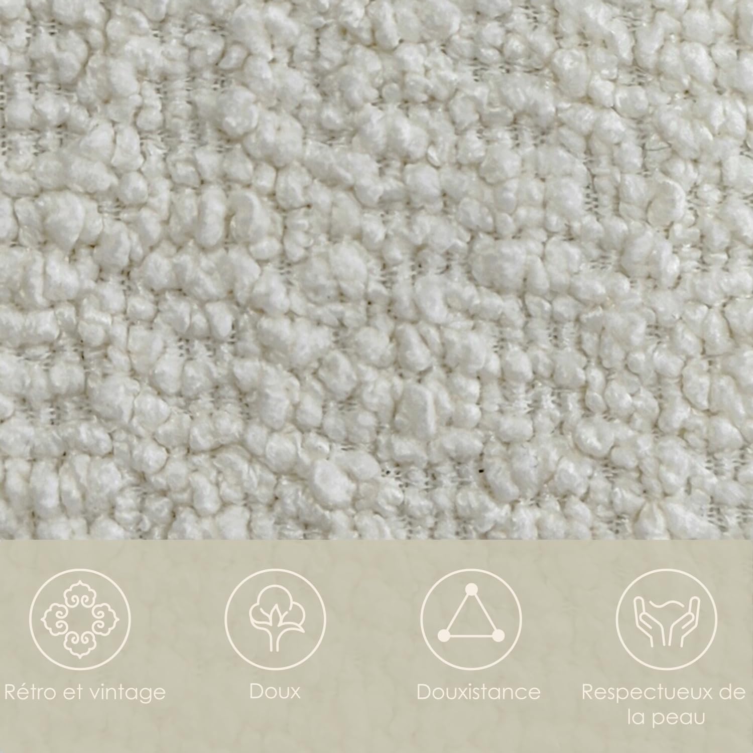 Foto 6 pulgar | Silla FurnitureR Cromwell Beige 2 Piezas