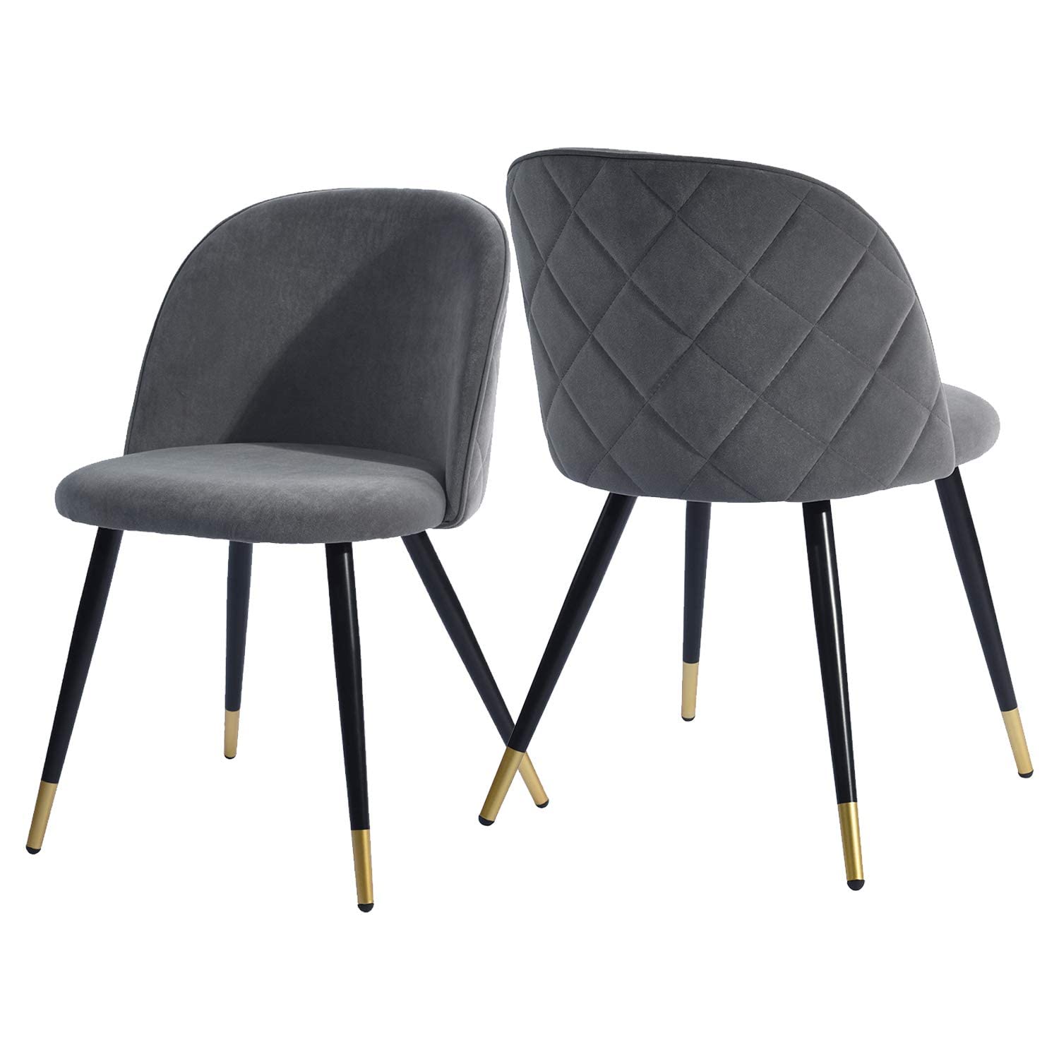 Foto 1 | Silla De Comedor Furniturer Zomba Gris 48 X 45.5 X 78 Cm