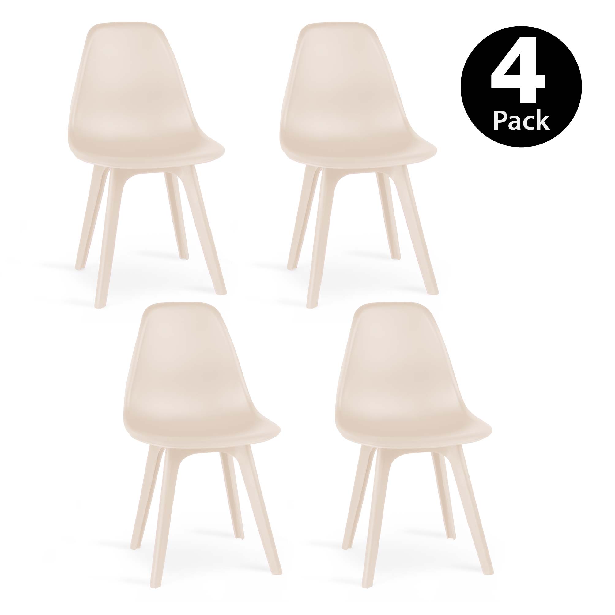 Foto 6 | Magma Life Sillas Altair Para Comedor | Juego De 4 Con Diseño Moderno Y Colores Vibrantes  Resistentes Y Elegantes