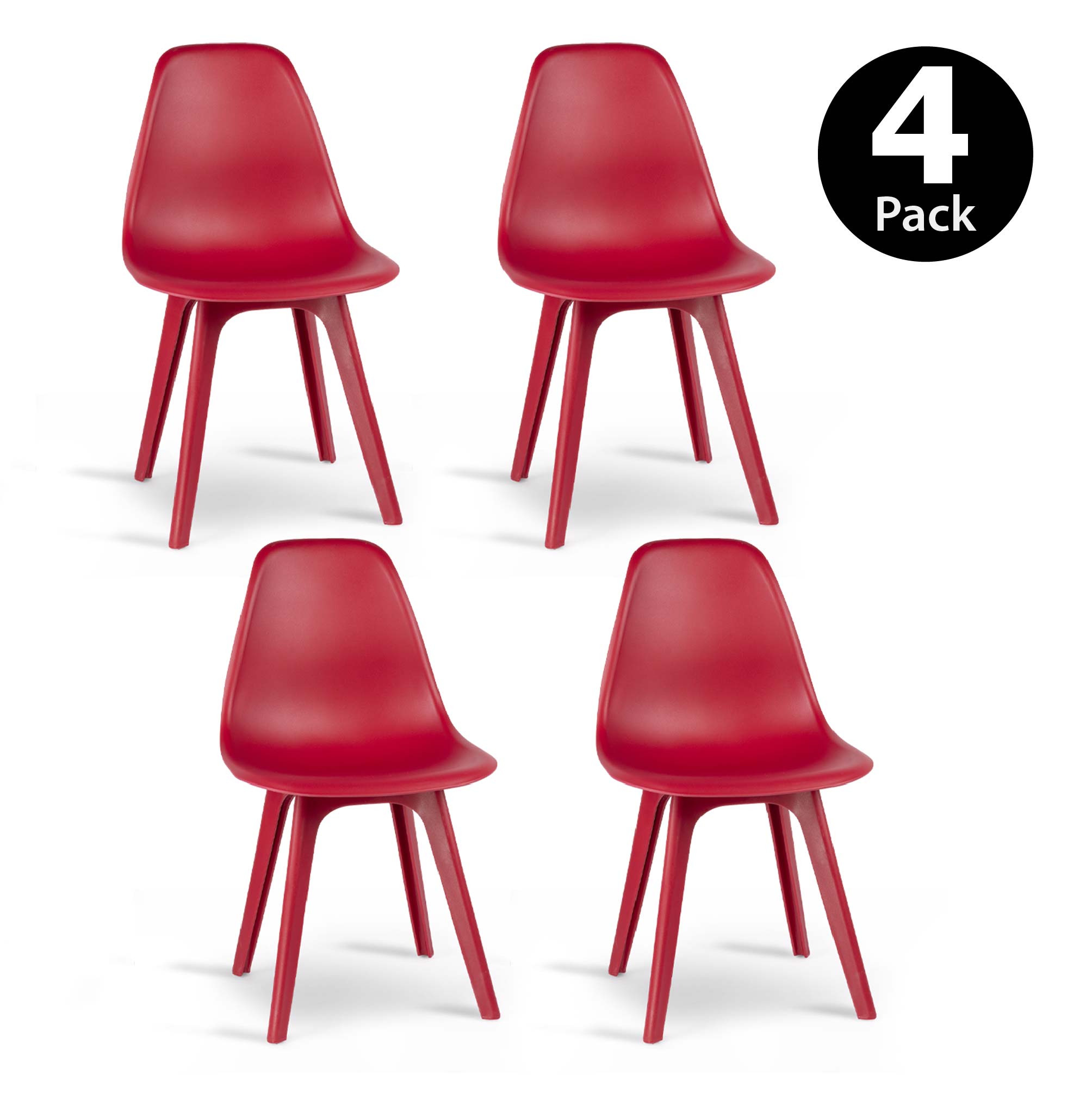 Foto 8 | Magma Life Sillas Altair Para Comedor | Juego De 4 Con Diseño Moderno Y Colores Vibrantes  Resistentes Y Elegantes