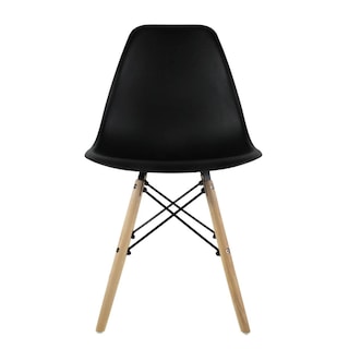 Foto 4 | Comedor Mundi In Negro con 4 Sillas