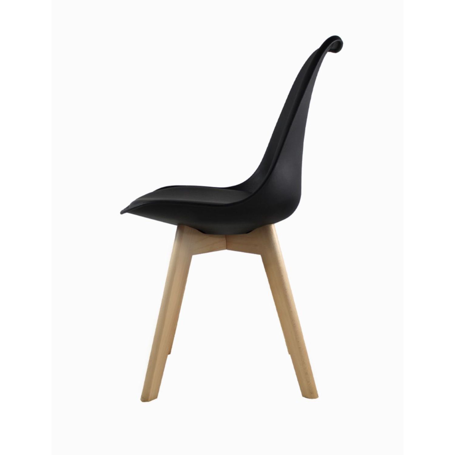 Foto 6 pulgar | Comedor Mundo In T5 Frankfurt Negro con 4 Sillas