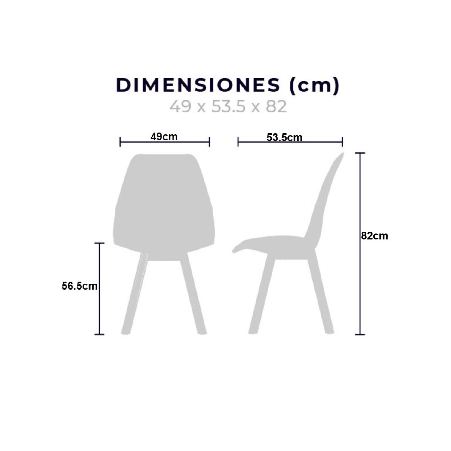 Foto 8 pulgar | Comedor Mundo Inf T5 Frankfurt color Gris para 4 Personas